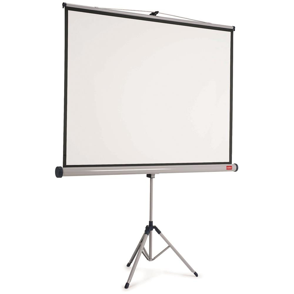 Schermo per Videoproiettore Bianco e Grigio Pvc 4:3 1902395 - Foto 2