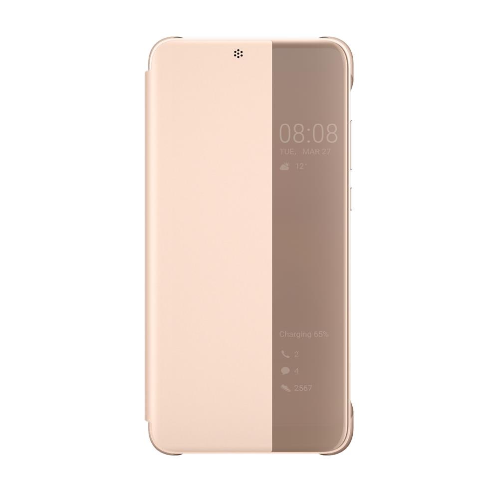 Cover a Forma di Libro Window Book Huawei P20 Colore Rosa - Foto 1