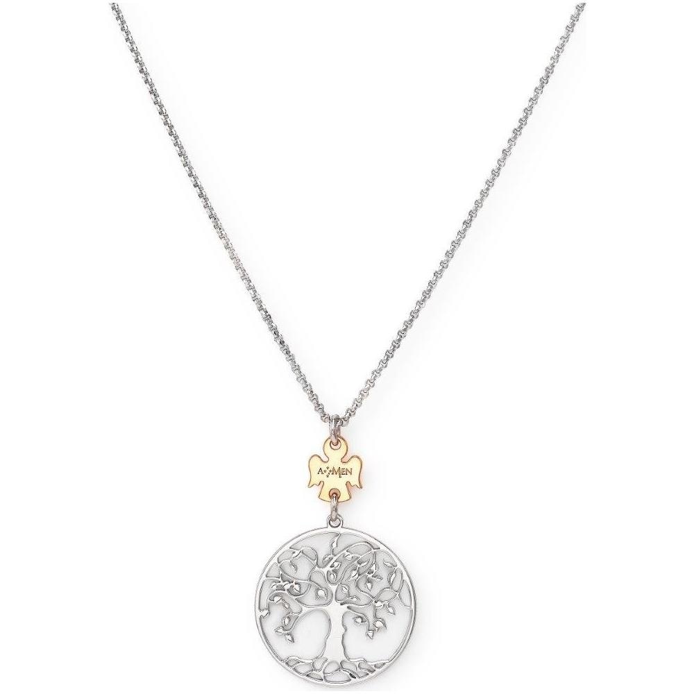 Collana In Argento 925 - Collezione Albero Della Vita - Colore Rodio / rosè - Misura Unica - Foto 1