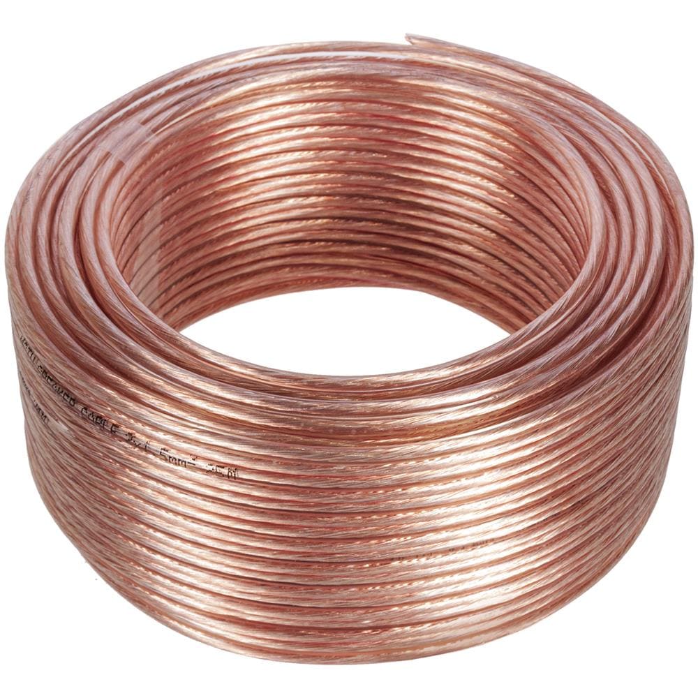 Cavo Per Altoparlante Maclean Mctv-510 2 * 1.5mm2 / 48 * 0.20cca 3.5 * 7.0mm Clear Pvc 25m Altoparlante Maclean Mctv-510 2 * 1.5mm2 / 48 * 0.20cca 3.5 * 7.0mm Pvc Trasparente 25m - Foto 2