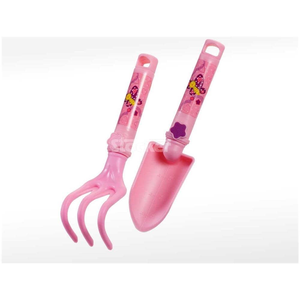Set Attrezzi Da Giardino Kids Garden - Per Bambini Colore Rosa - Foto 1