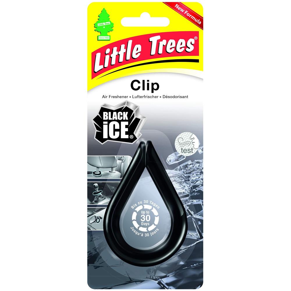 Deodorante - Alberelli Clip - Black Ice Fragrance Ltc014 - Per Auto E Casa - 1 Unit - Foto 1
