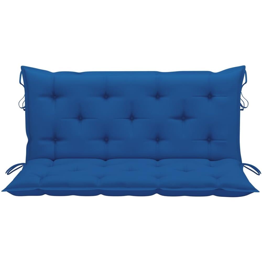 Cuscini per Panca 2 pz Blu 120x50x7 cm in Tessuto Oxford - Foto 2