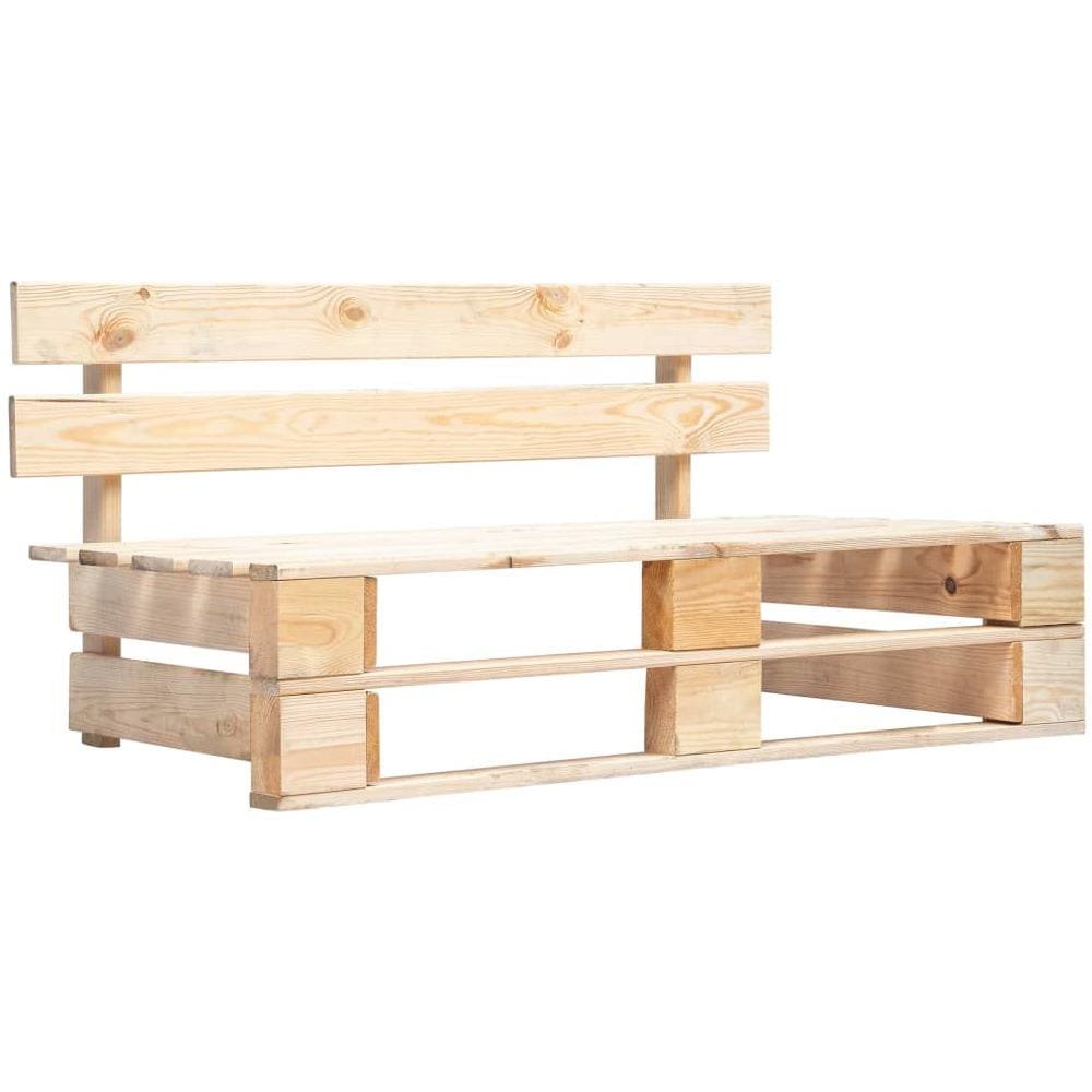 Set Divani in Pallet con Cuscini 6 pz in Pino Impregnato - Foto 2