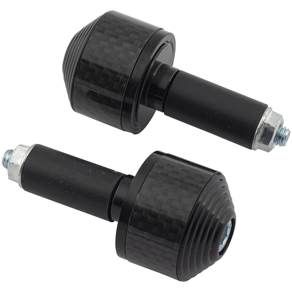 Set Bilancieri Contrappesi Stabilizzatori Manubrio Moto Scooter Alluminio Nero - Foto 7