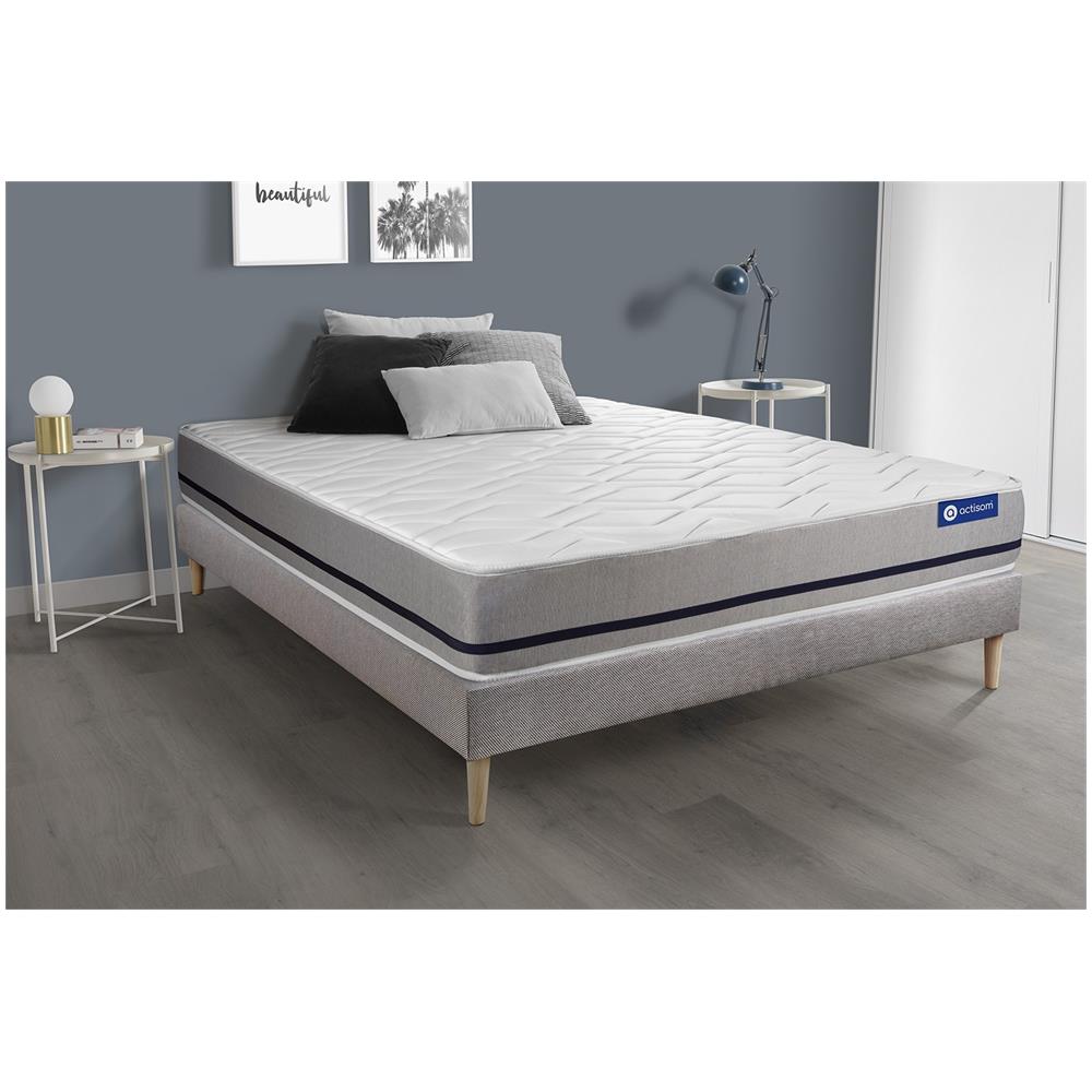 Kit Rete E Materasso Matrimoniale Actiflex Soft 160x190cm - Spessore : 20cm - Molle Insacchettate - Moderatamente Rigido - Foto 1