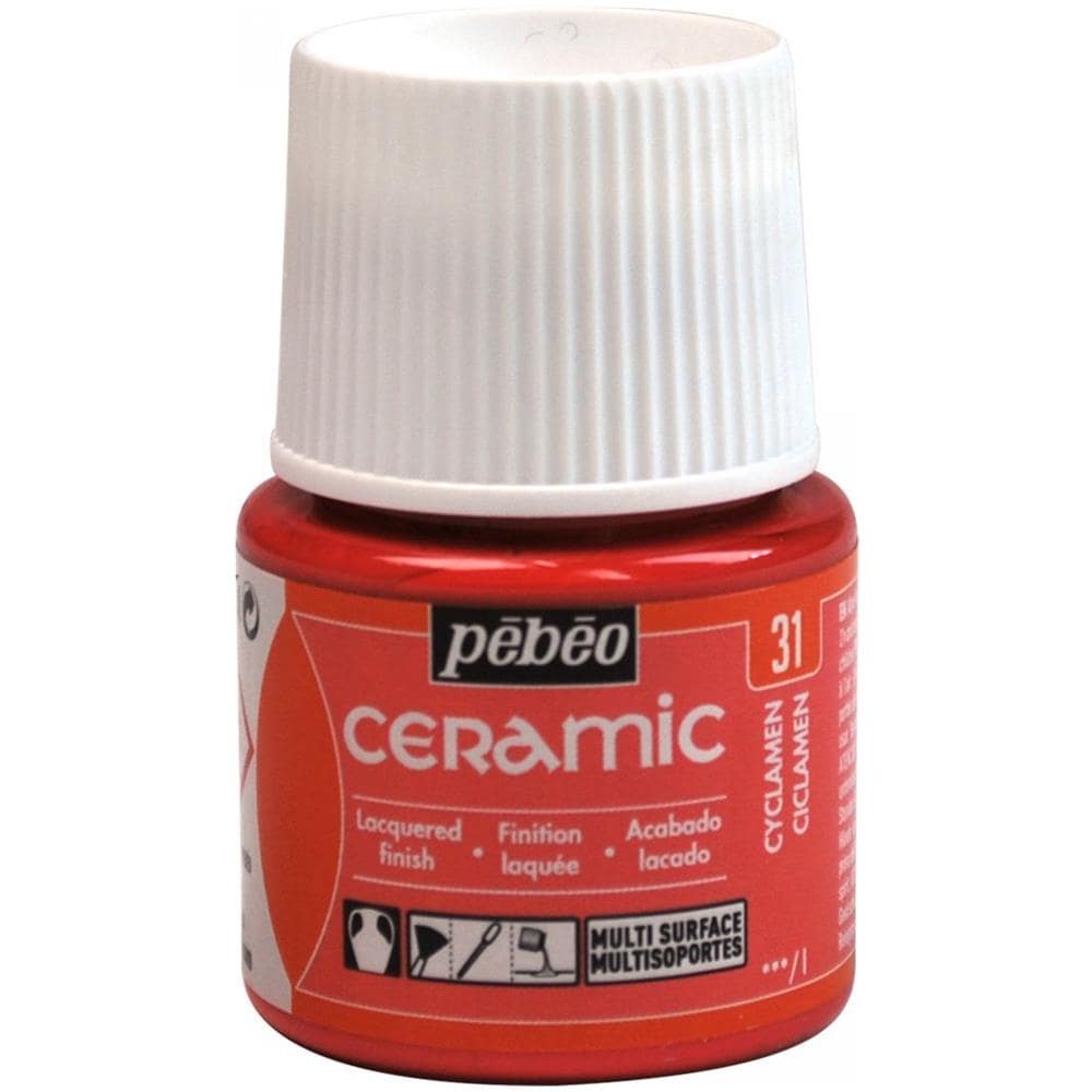 Pittura Per Ceramica E Multisuperficie - Rosso - 45 Ml - Foto 1