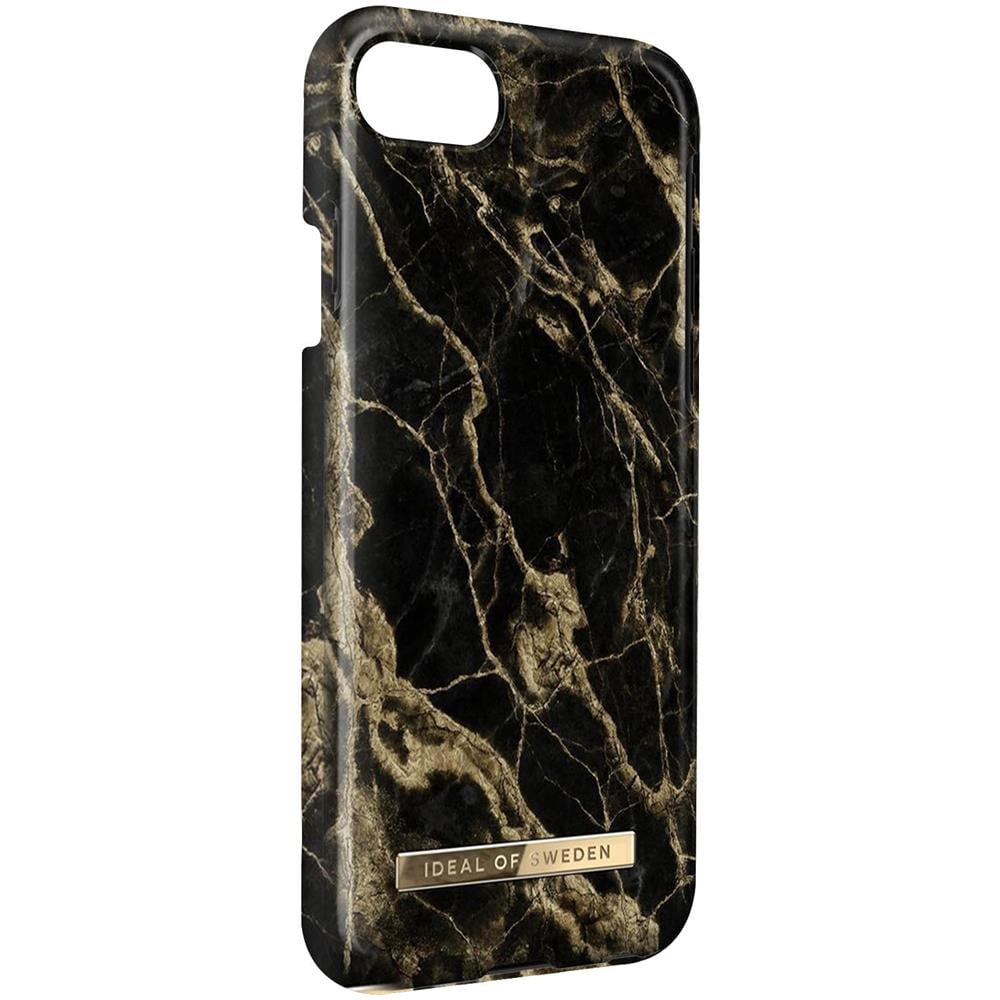 Cover Resistente Iphone Se, 8, 7, 6s, 6 Golden Smoke Marble - Foto 5