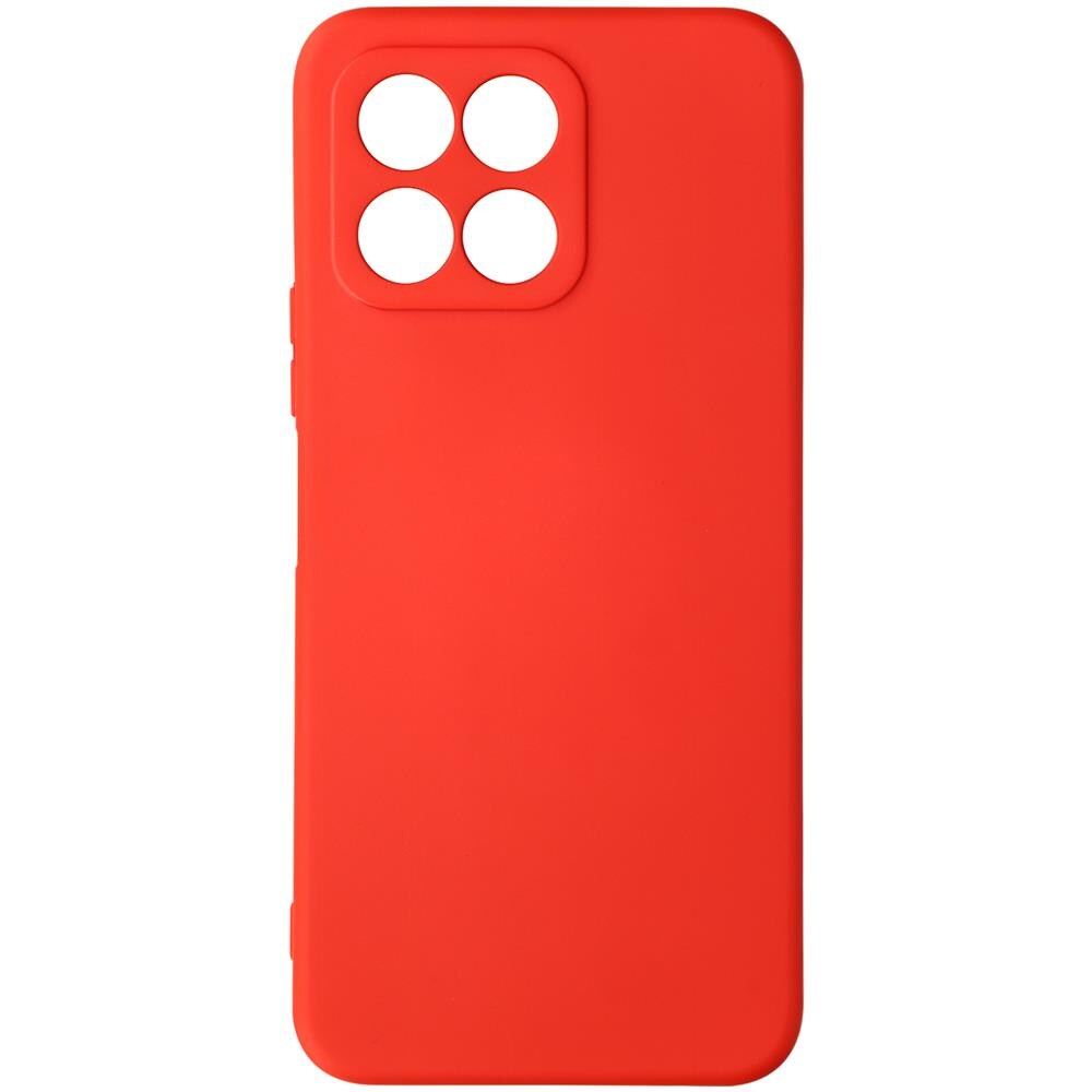Cover Per Honor 70 Lite, Honor X8 5g E X6 Semi-rigido Soft-touch Rossa - Foto 1