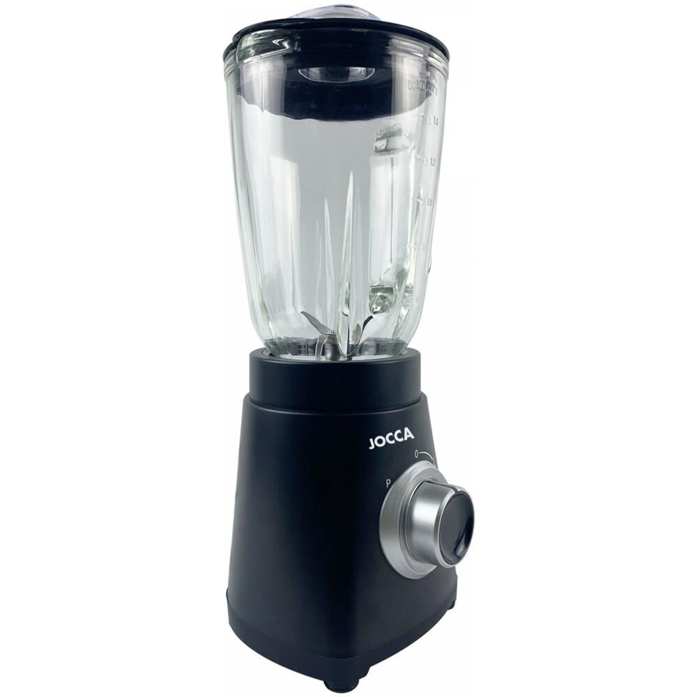 Frullatore 02137 con Caraffa in Vetro Capacità 1.5 Litri Potenza 1000 Watt Colore Nero - Foto 2