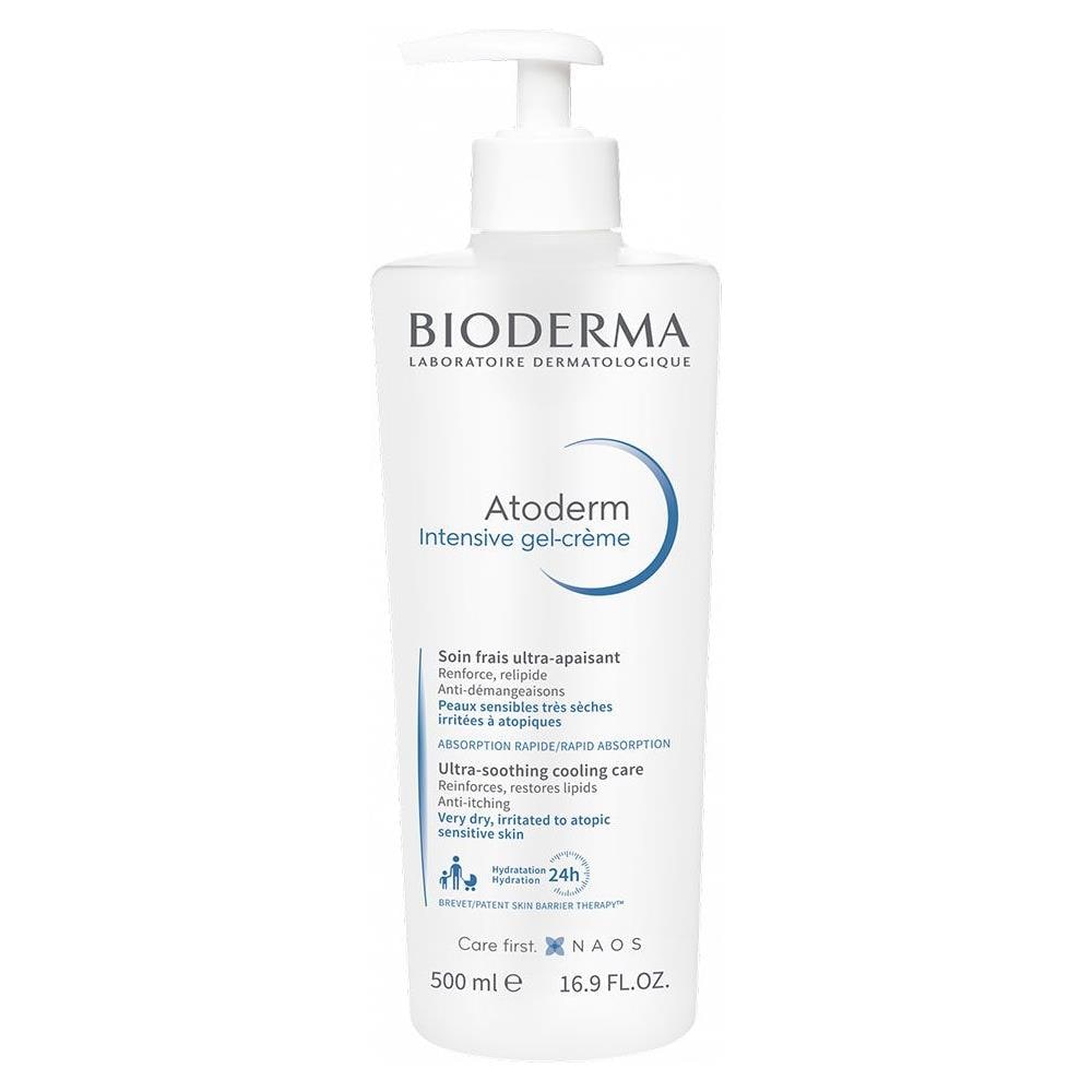 Gel-crema Curativa Fresca Ultra-lenitiva 200ml Atoderm Intensive Sensitive Skin Viso E Corpo - Foto 1