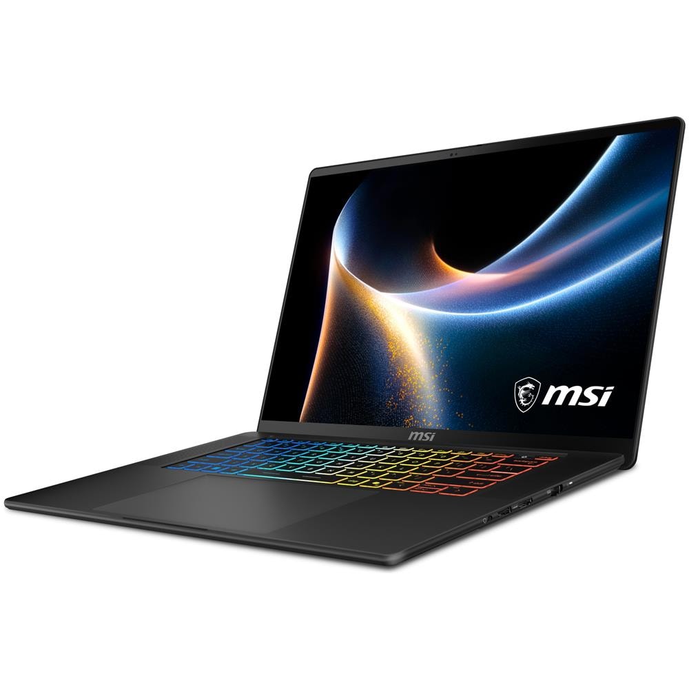 Stealth 16 AI+ B3WI-037IT Copilot+ PC Intel Core Ultra 9 386H Computer portatile 40,6 cm (16") Quad HD+ 32 GB DDR5-SDRAM 1 TB SSD NVIDIA GeForce RTX 5080 Laptop GPU Wi-Fi 7 (802.11be) Windows 11 Home Nero - Foto 1