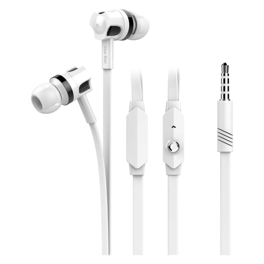 Auricolari Hf Audio Jm26 Universale 3,5 Mm Bianco - Foto 1