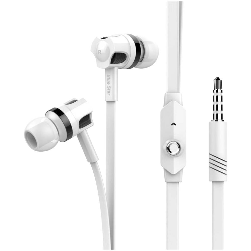 Auricolari Hf Audio Jm26 Universale 3,5 Mm Bianco - Foto 2