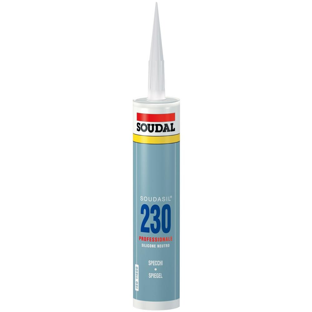 Silicone Soudasil 230 Ml. 310 Trasparente Soudasil 230 Per Specchi - Foto 1