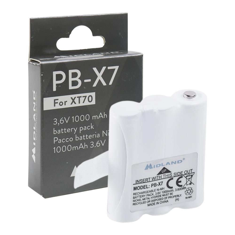 Batteria Pb-x7 1000mah Ni-mh Per Midland Xt70 - Foto 1