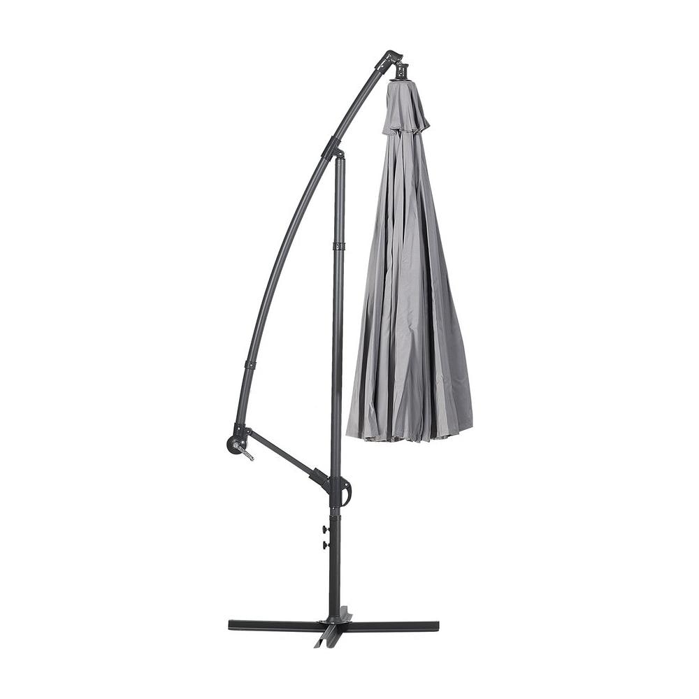 Ombrellone Da Giardino Grigio Scuro 268 Cm Calabria Ii - Foto 2