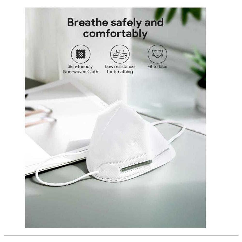 30pcs Maschere Kn95, Maschere Unisex, Maschere Monouso 3d Di Moda, Adatte Per Lavori Di Pulizia Domestica In Viaggio Per Uomini E Donne - Foto 3