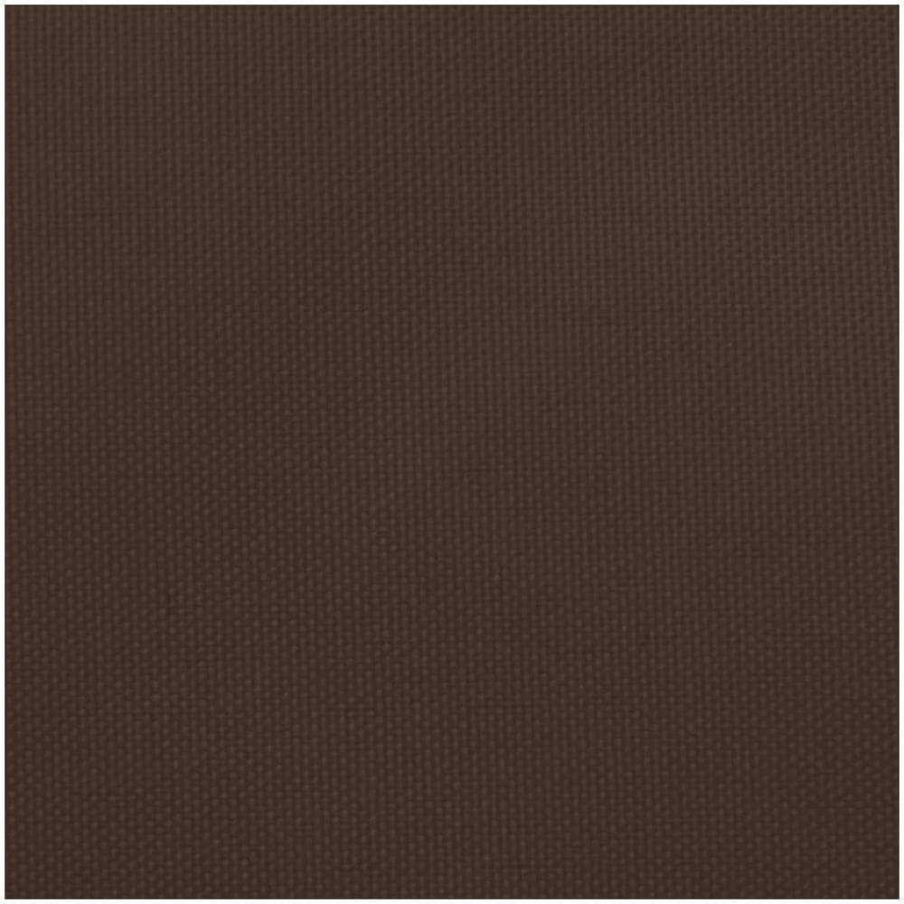 Parasole a Vela Oxford Triangolare 3x3x4,24 m Marrone - Foto 3