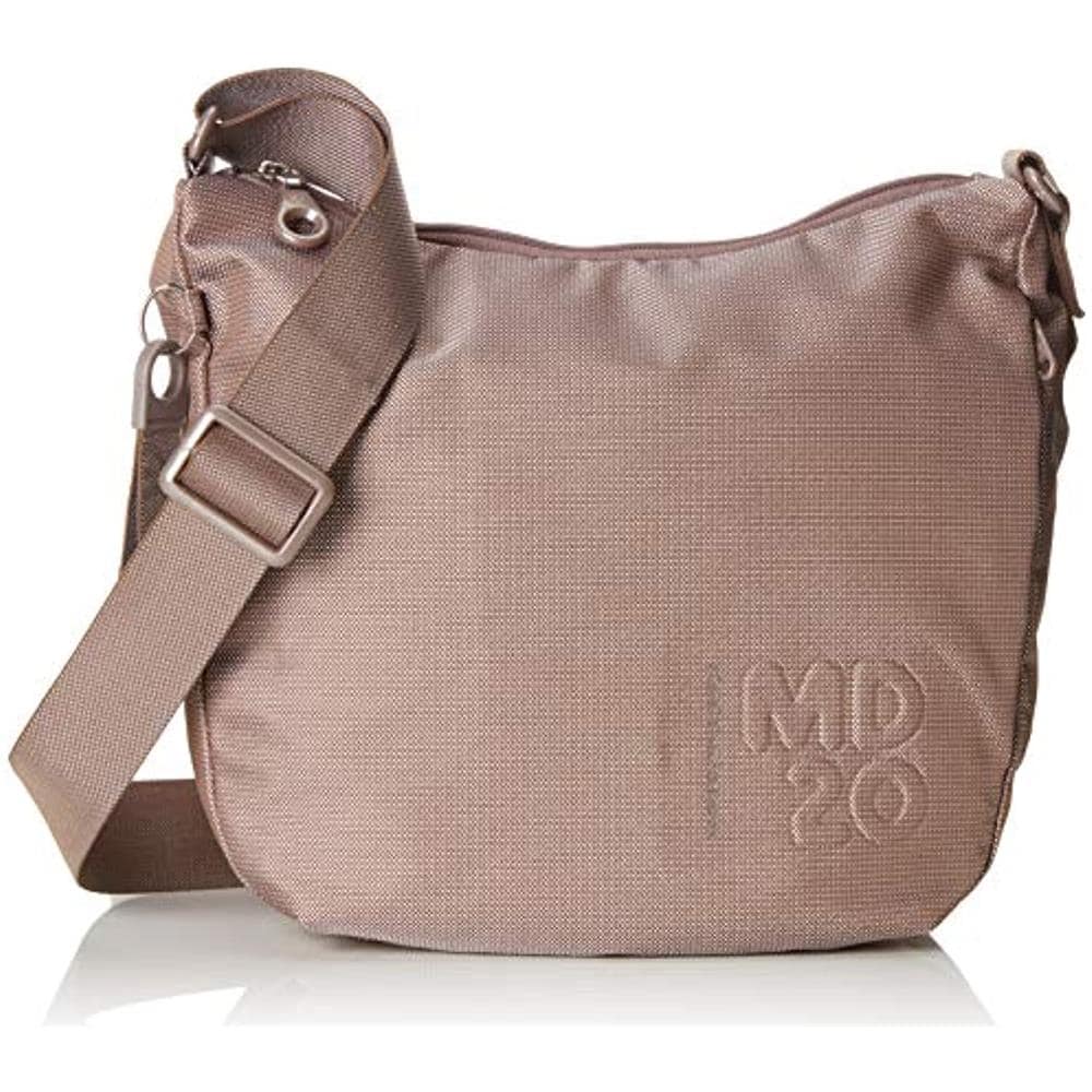 Md20 Borsa A Tracolla Donna Beige (beige / taupe) 10x21x28.5 - Foto 1