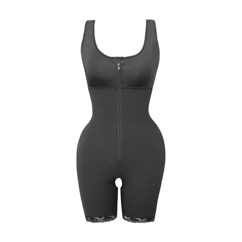 Body Da Donna In Pizzo Shapewear Con Reggiseno Incorporato Body Shaper Butt Lifter Tummy Control Canotte Con Scollo A V - Foto 12