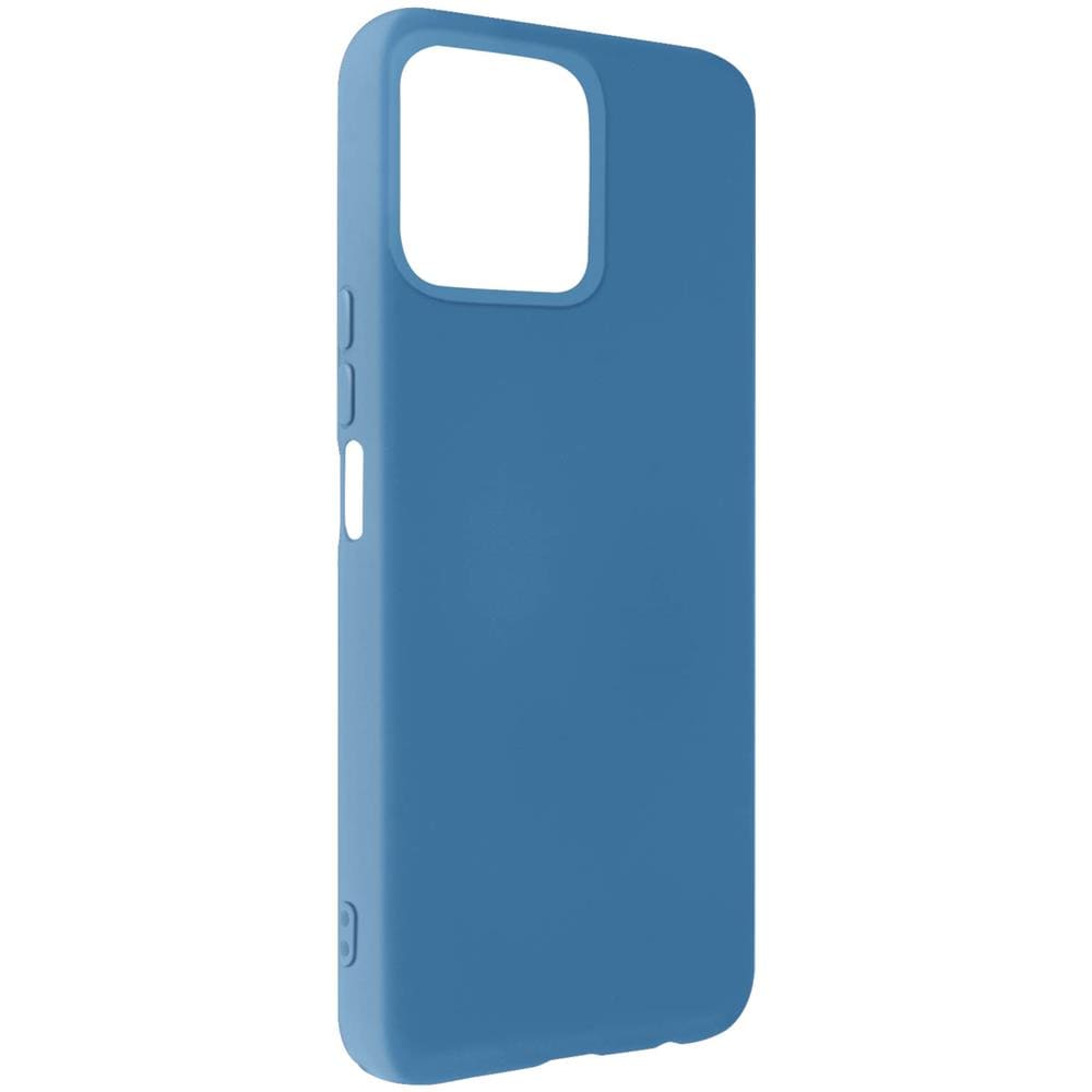 Cover Per Honor X8 4g In Silicone Semi-rigido Soft-touch Azzurra - Foto 2