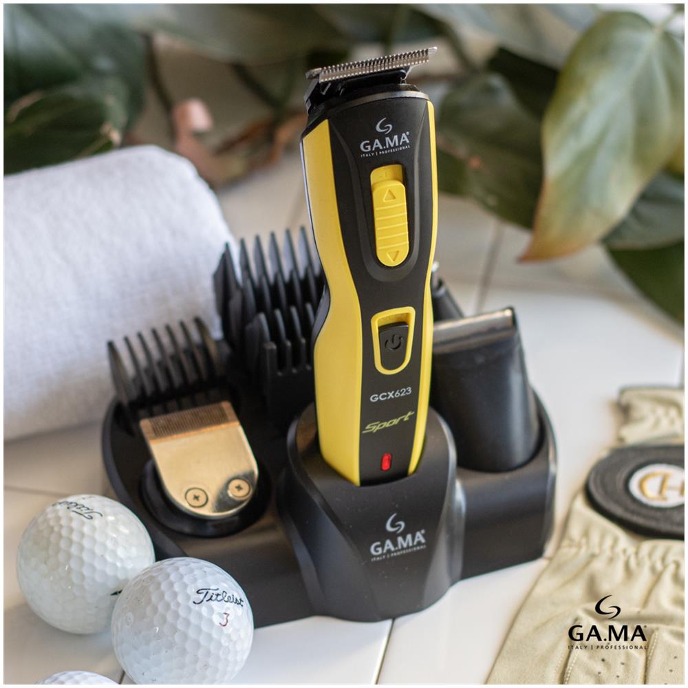 GCX623 Sport: Multifunzione Completo e Versatile con 4 Testine Intercambiabili per Tagliacapelli, Regolabarba, Rasoio e Trimmer Naso /Orecchie, Dotato di Pettini per Diverse Regolazioni di Taglio, Alimentazione Cord-Cordless, Lame in Acciaio Inossidabile - Foto 11