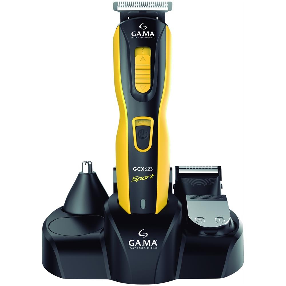 GCX623 Sport: Multifunzione Completo e Versatile con 4 Testine Intercambiabili per Tagliacapelli, Regolabarba, Rasoio e Trimmer Naso /Orecchie, Dotato di Pettini per Diverse Regolazioni di Taglio, Alimentazione Cord-Cordless, Lame in Acciaio Inossidabile - Foto 2