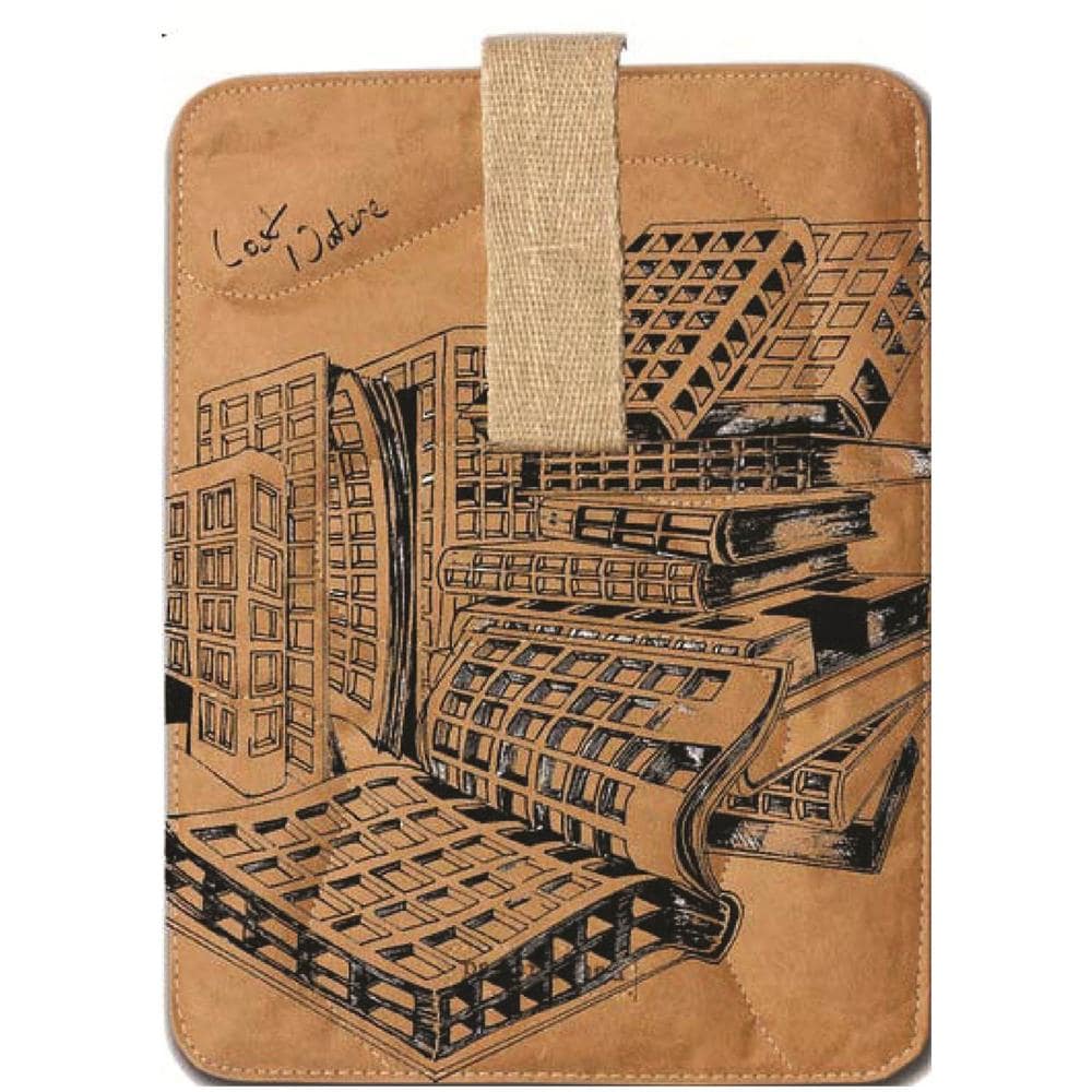 Custodia ecologica in carta per KINDLE - Yellow K design - Foto 2