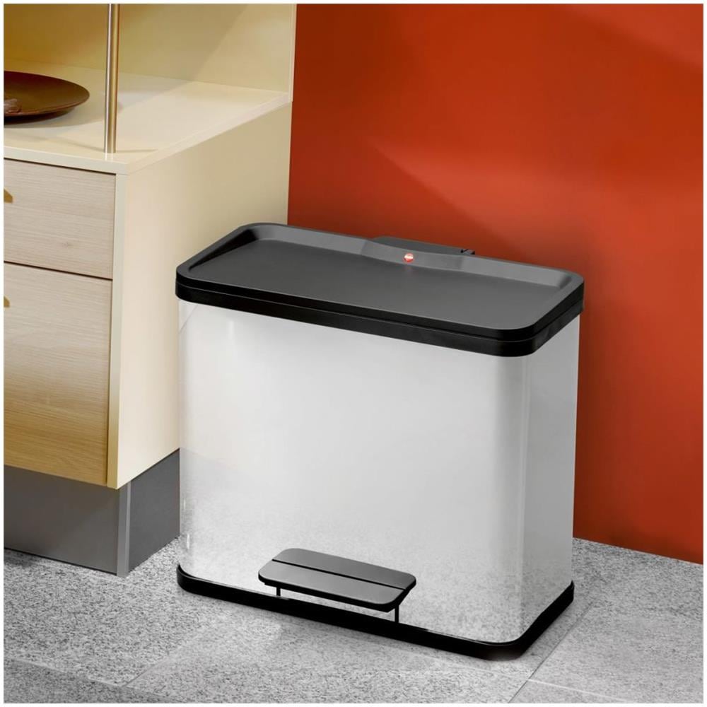 Pattumiera A Pedale Oko Trio Plus L 3x9 L Acciaio Inox 0633-200 - Foto 2