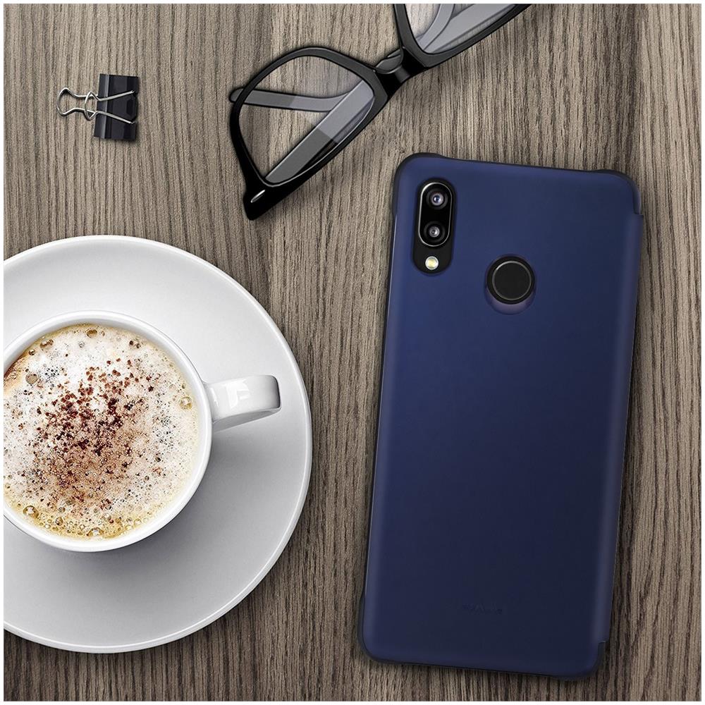 Flip Cover Custodia Window Book Huawei P20 Lite colore Blu - Foto 6