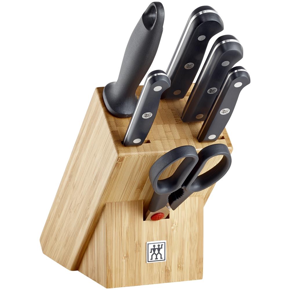 Ceppo Di Coltelli In Bamb? 6 Pezzi Serie Gourmet Di - Foto 1
