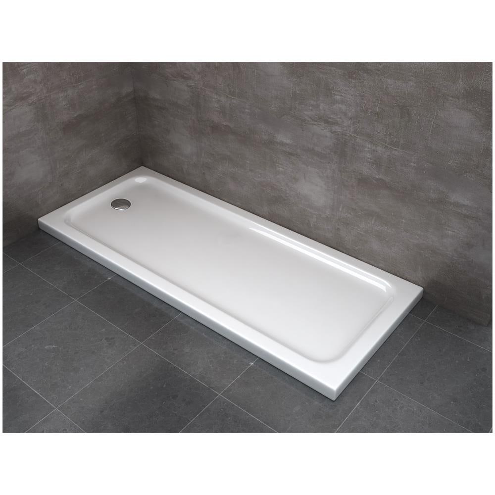 Piatto Doccia In Abs Acrilico, Rinforzato Con Fibre Di Vetro E Resina Poliestere, Rettangolare, 70 X 170 Cm - Foto 3