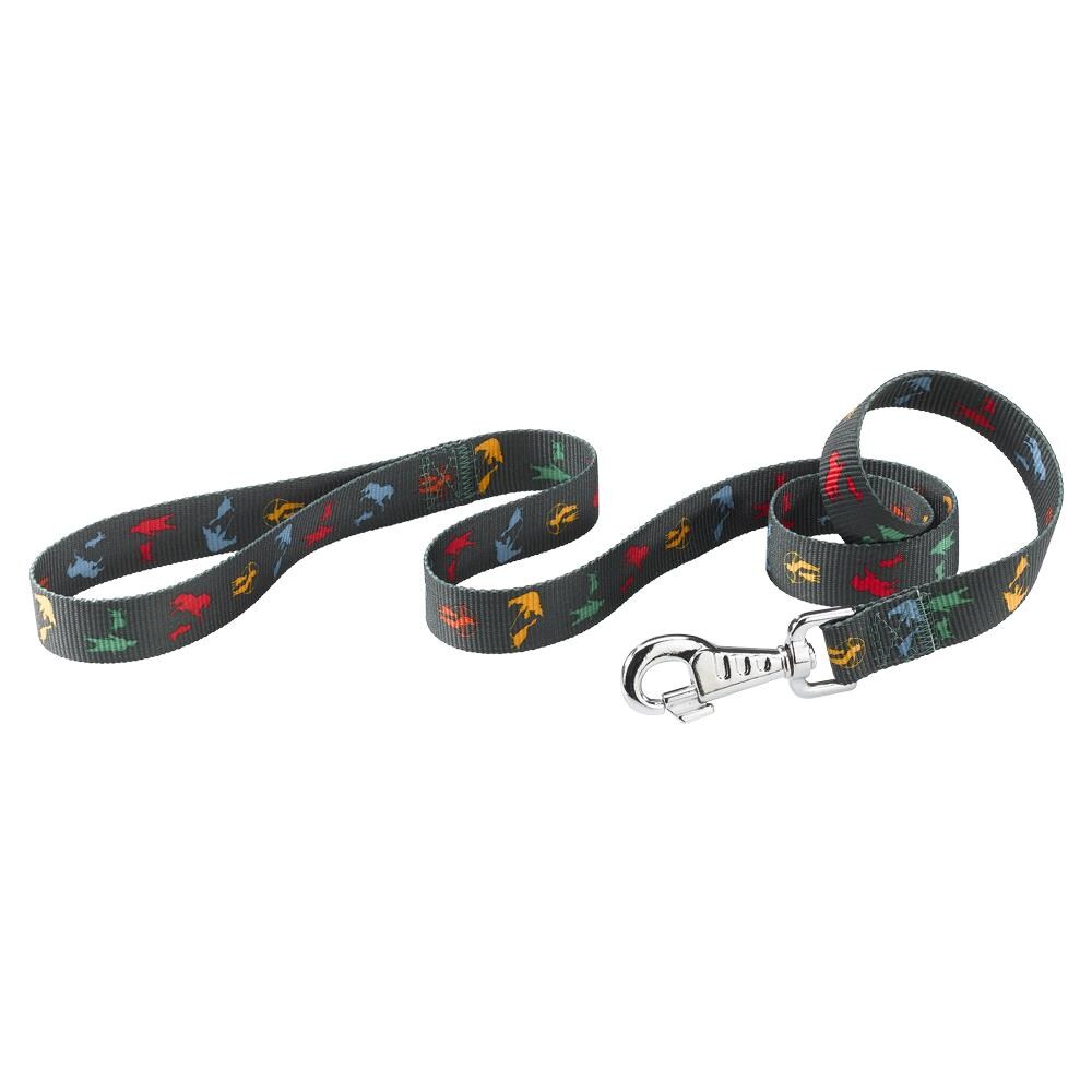75360955 Club G25/120 Circus Guinzaglio Per Cani In Nylon Con Moschettone Anti Attorcigliamento, 25 Mm X 120 Cm - Foto 2