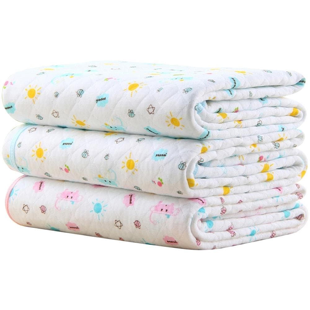 Capretto Del Bambino Changing Impermeabile Pad - Pad Materasso Diapering Foglio Protector Mestruali Pads Confezione Da 3 (m (27.5x19.7inch))  - Foto 1