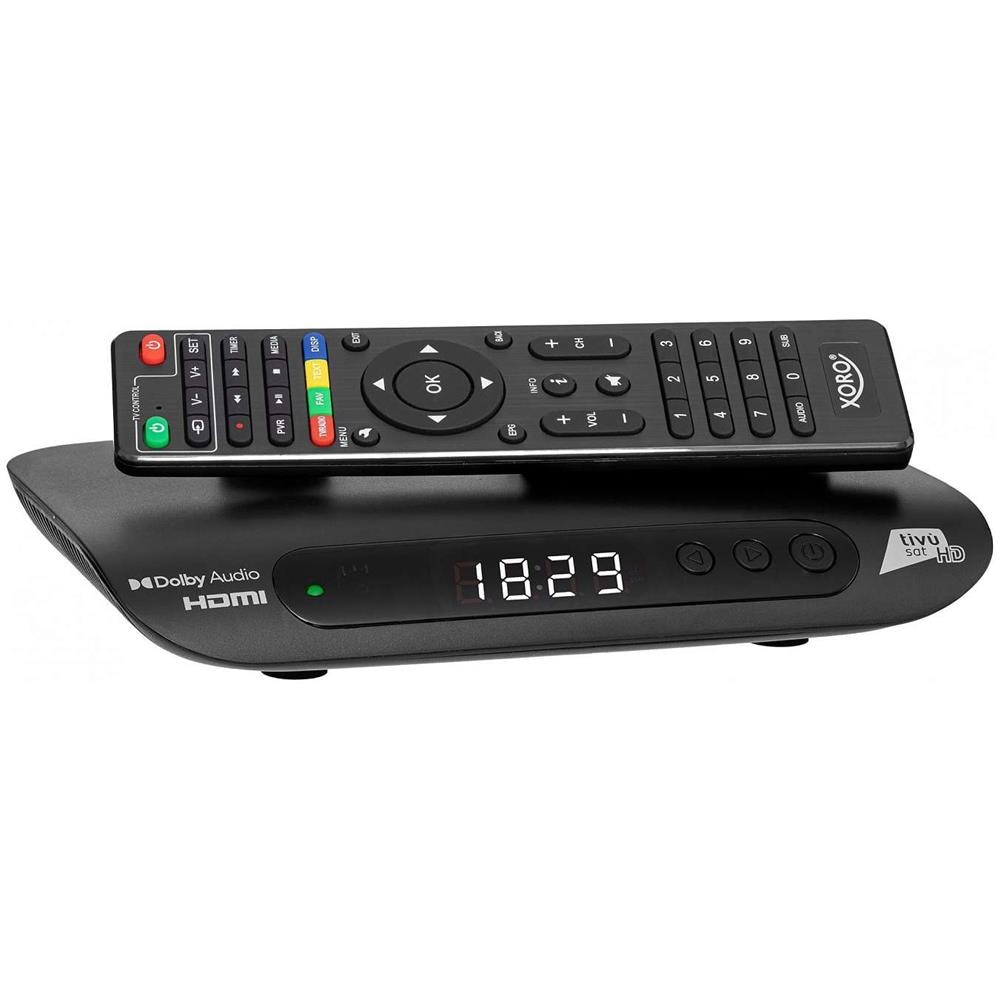 Decoder Digitale Satellitare HRS 8830 DVB-S S2 Full HD HDMI USB LAN con Smartcard Tivúsat Classic HD Inclusa - Foto 2
