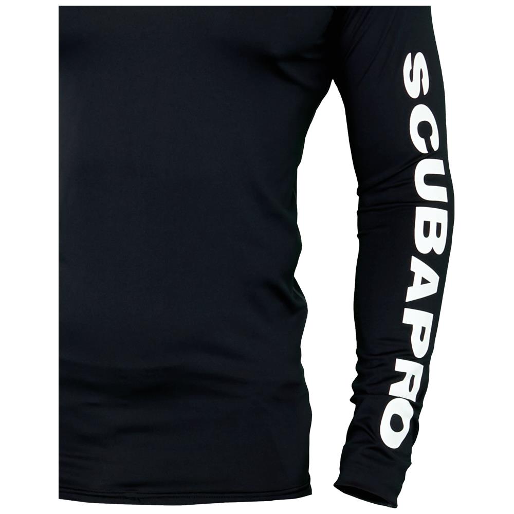 Rash Guard Long Sleeve Upf50 Uomo Nero L - Foto 2