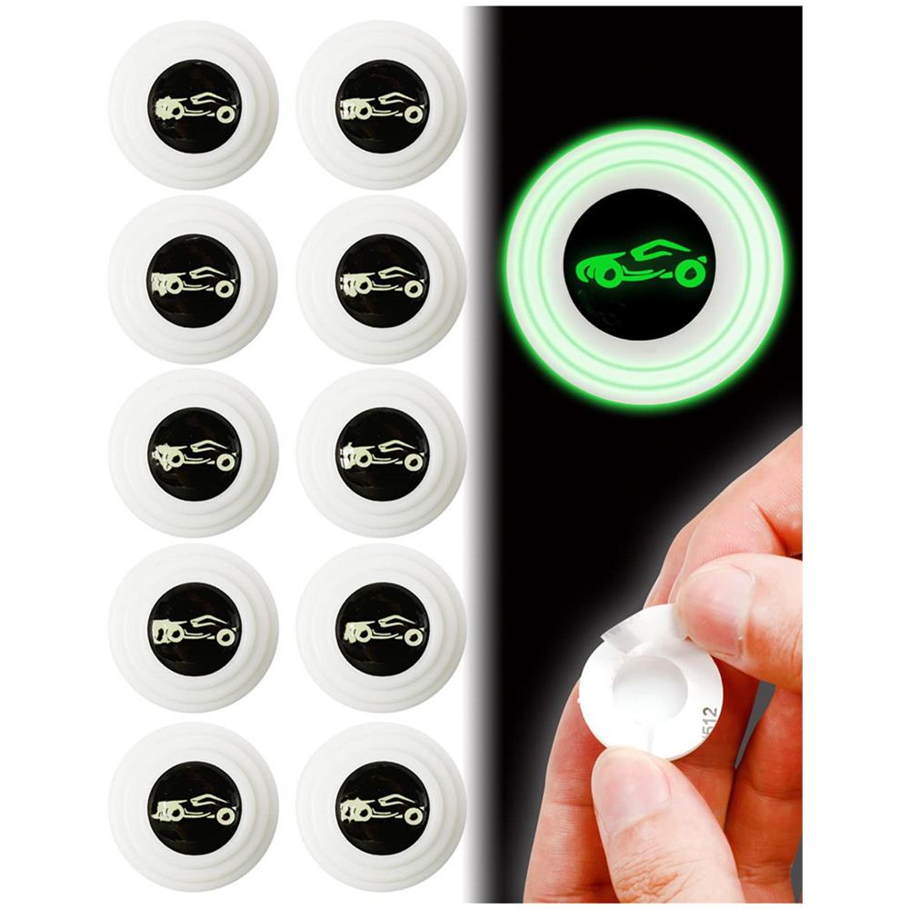 Adesivo Auto Luminoso Ammortizzante Per Portiera Auto Confezione Da 10 White - Foto 1