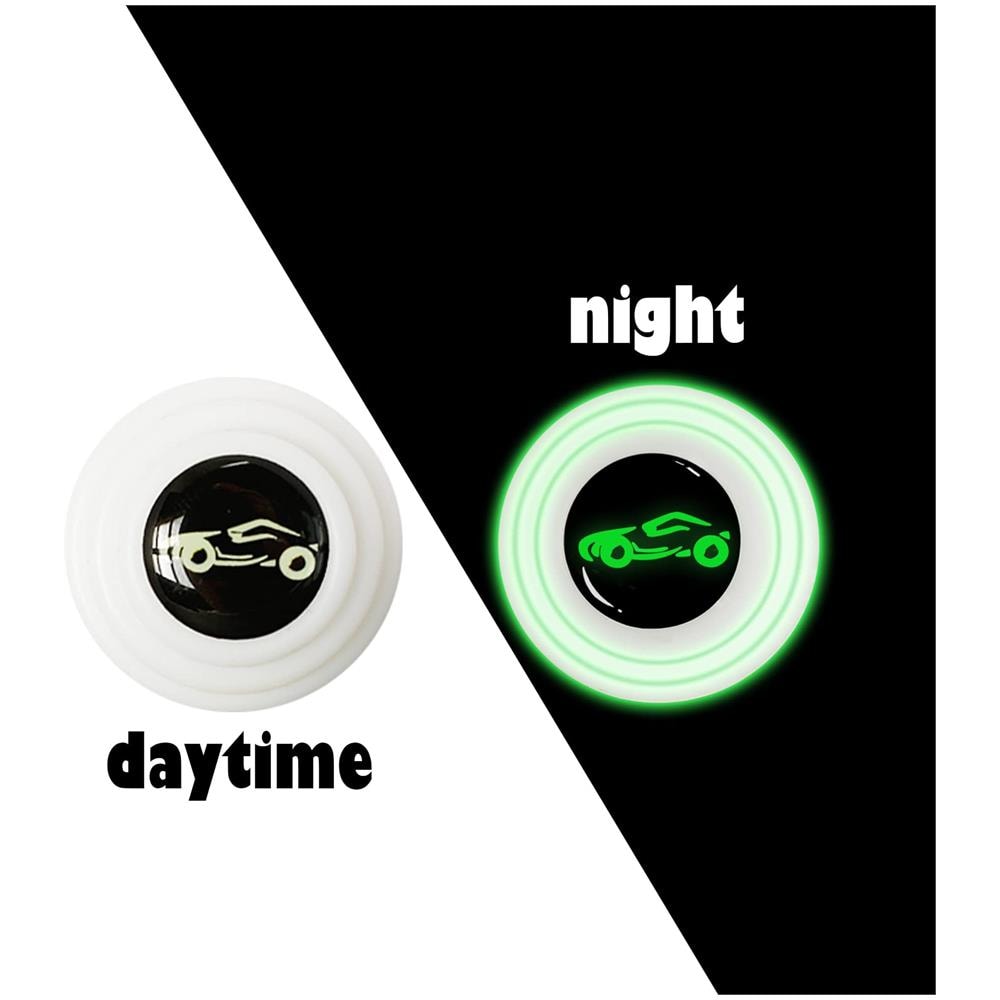 Adesivo Auto Luminoso Ammortizzante Per Portiera Auto Confezione Da 10 White - Foto 2