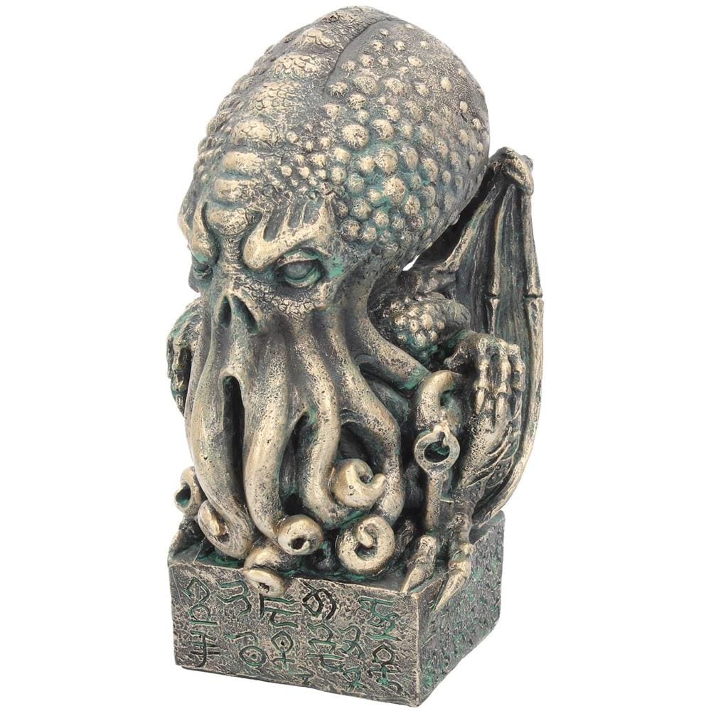 Nemesis Now - Figurina Di Cthulhu H.p Lovecraft Calamaro Polpo Ornamento 17 Cm - Foto 1