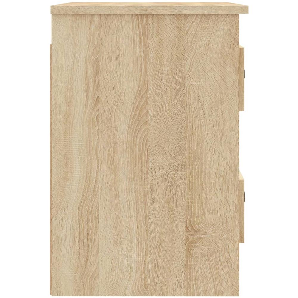 Comodino A Parete Rovere Sonoma 41,5x36x53 Cm - Foto 10