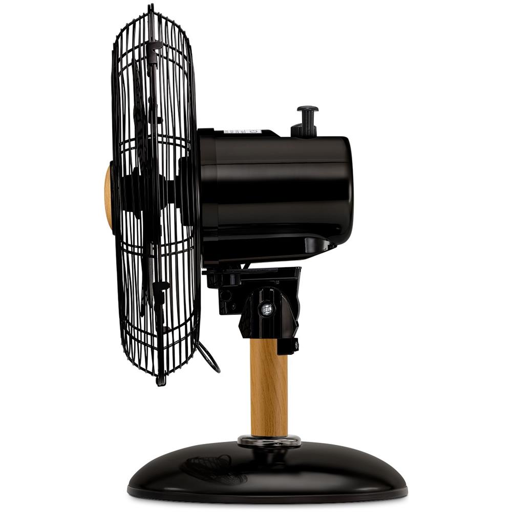 Ventilatore da tavolo Masachusets 4Pale Diametro 30CM Potenza 40W Colore Nero - Foto 2
