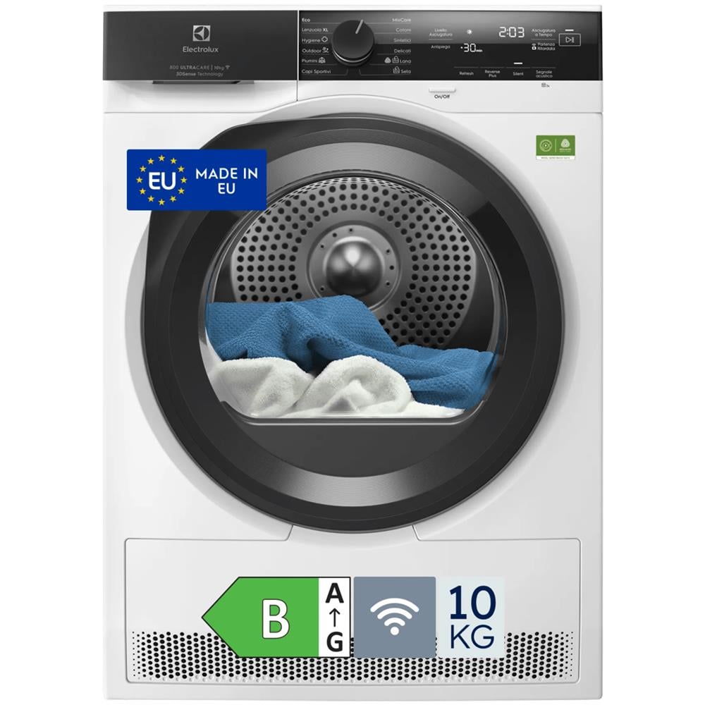 EW7H4E10BY asciugatrice Libera installazione Caricamento frontale 10 kg Bianco - Foto 1