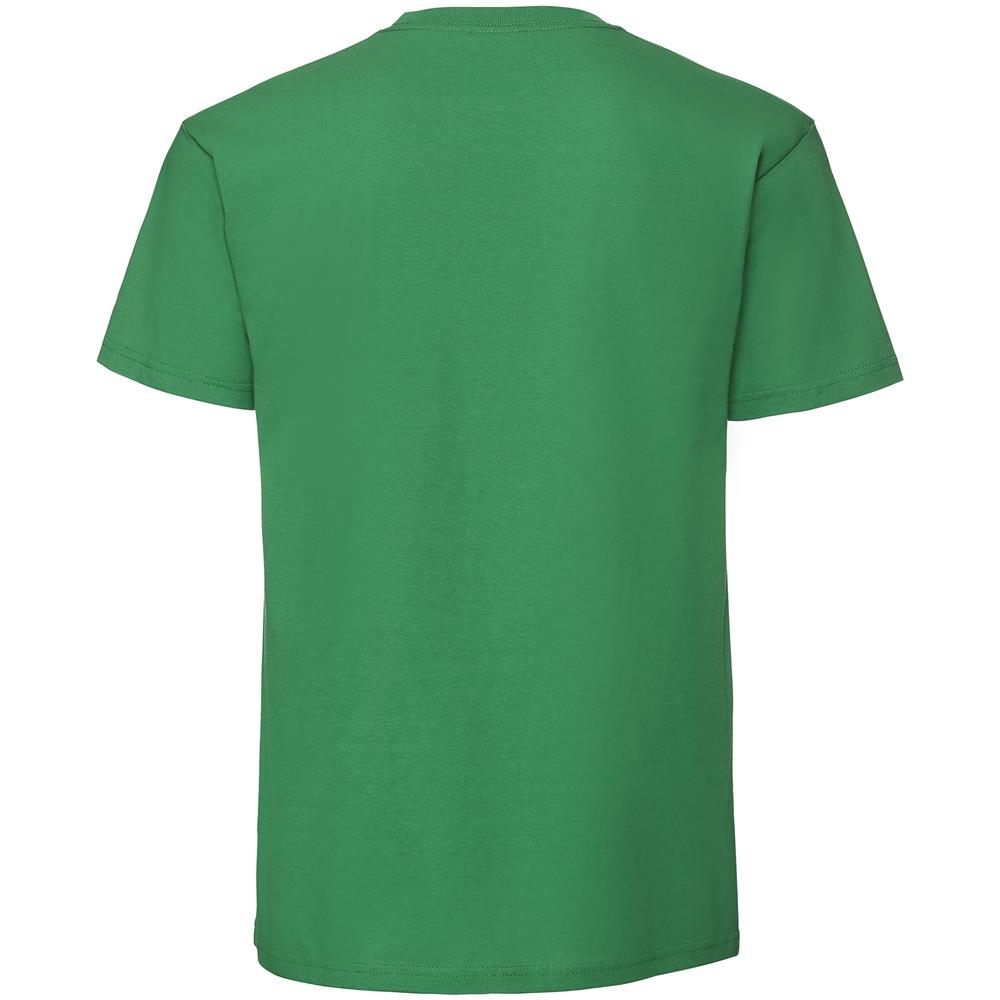 Maglietta A Maniche Corte Premium Uomo (xl) (verde Kelly)  - Foto 1