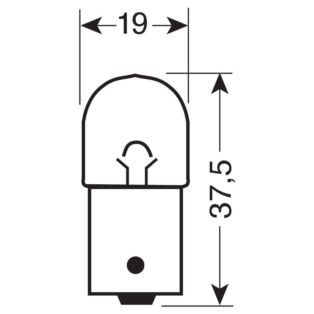 Lampa 12v Ultra Life - R10w - 10w - Ba15s - 2 Pz - Blister - Foto 2