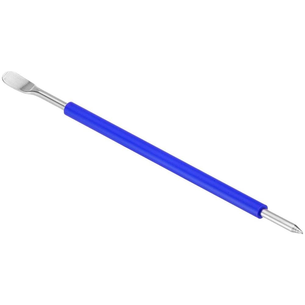 Motta Penna Latte Art Acciaio Inox 18 / 10 Professionale Gomma Rossa / blu Made In Italy - Blu - Foto 1