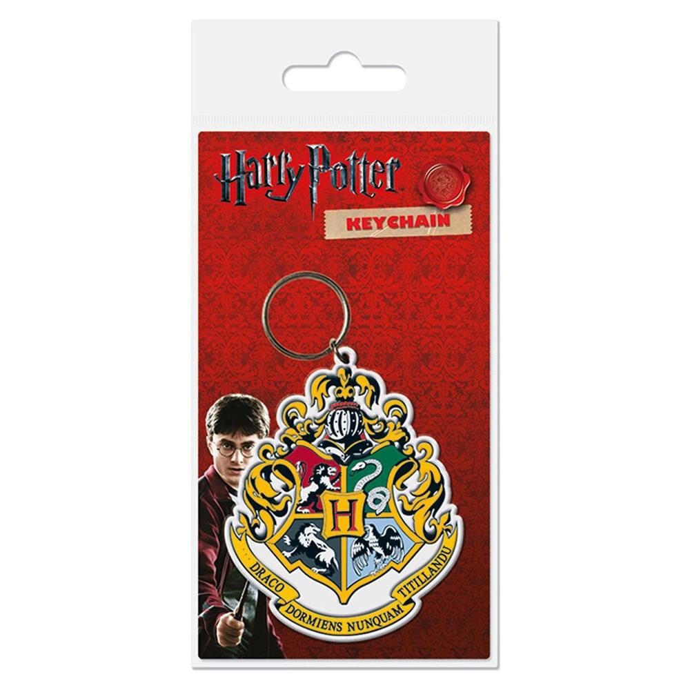 Harry Potter: Hogwarts Crest (portachiavi Gomma) - Foto 1