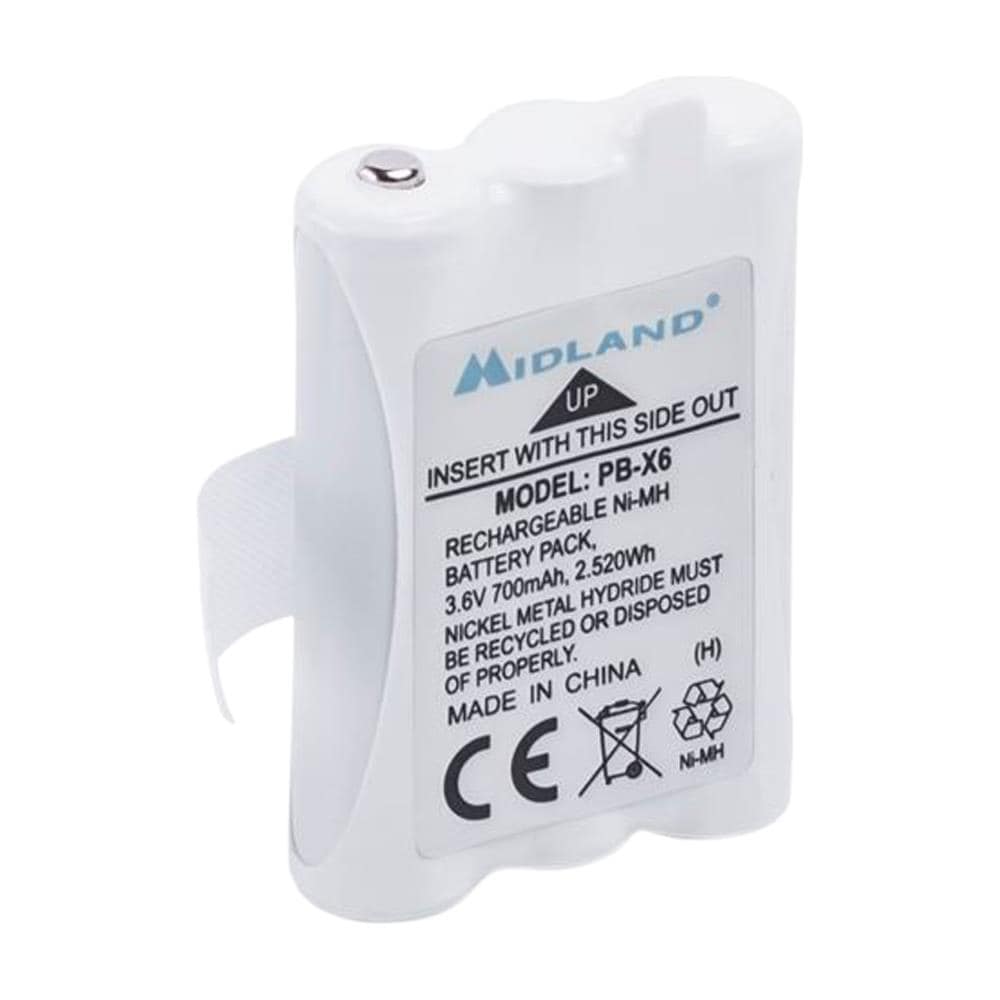 Batteria Pb-x6 700mah Ni-mh Per Midland Xt50 Xt60 - Foto 2
