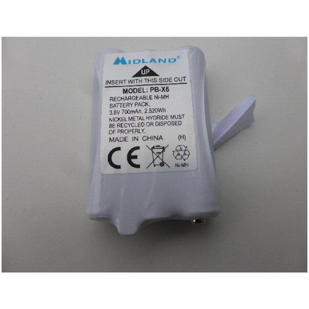 Batteria Pb-x6 700mah Ni-mh Per Midland Xt50 Xt60 - Foto 6