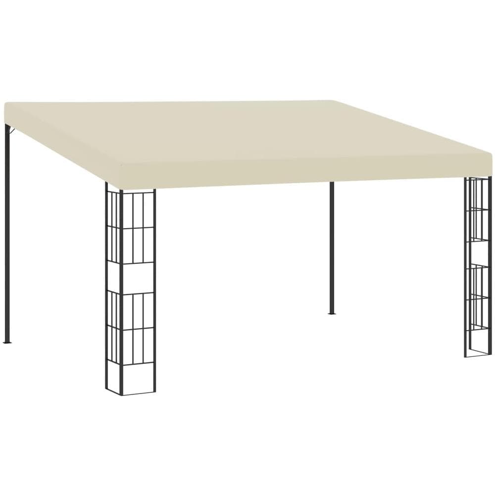 Gazebo A Parete 3x4 M Crema In Tessuto - Foto 1